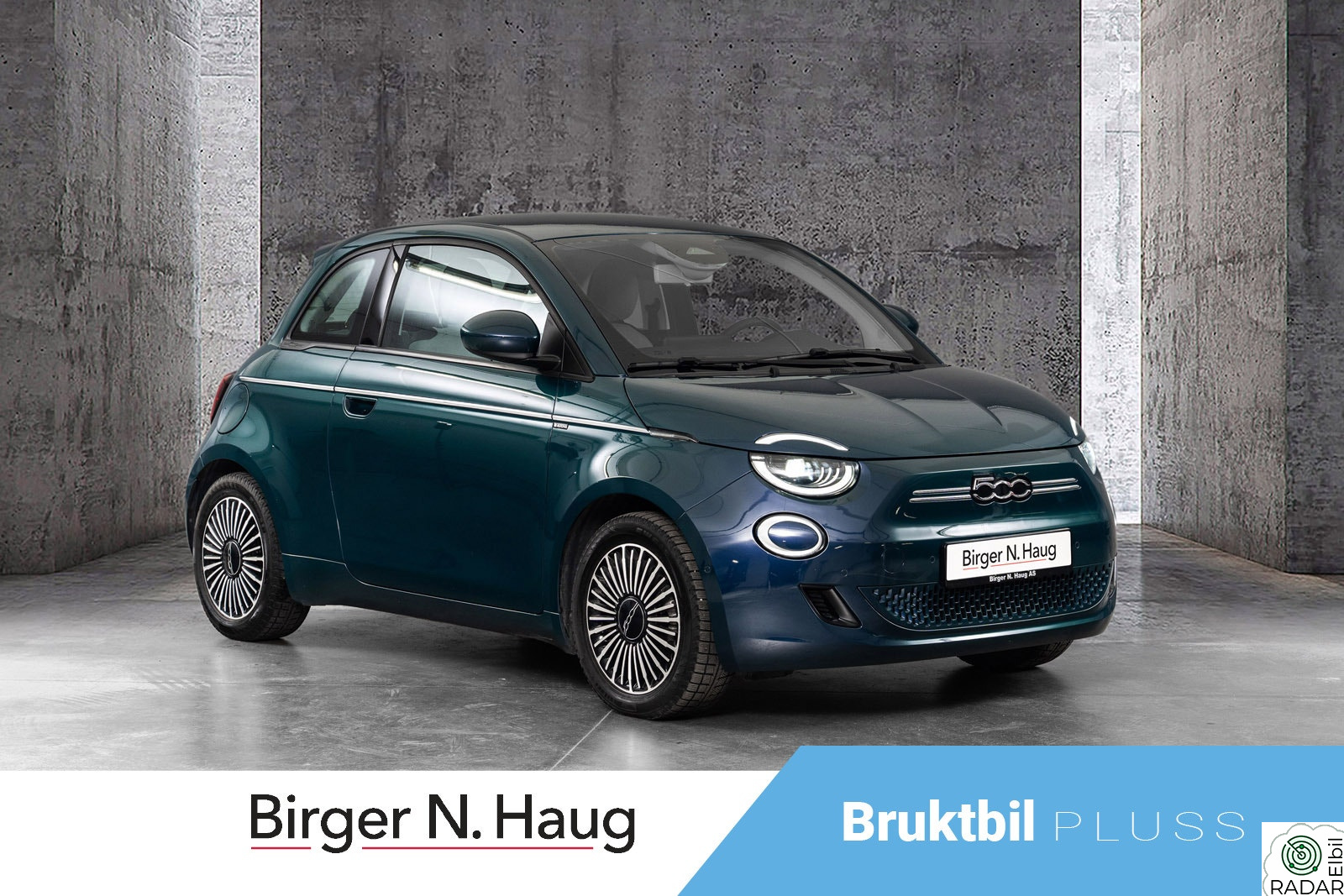 FIAT 500 Icon JULETILBUD! SATT NED 10.000,-