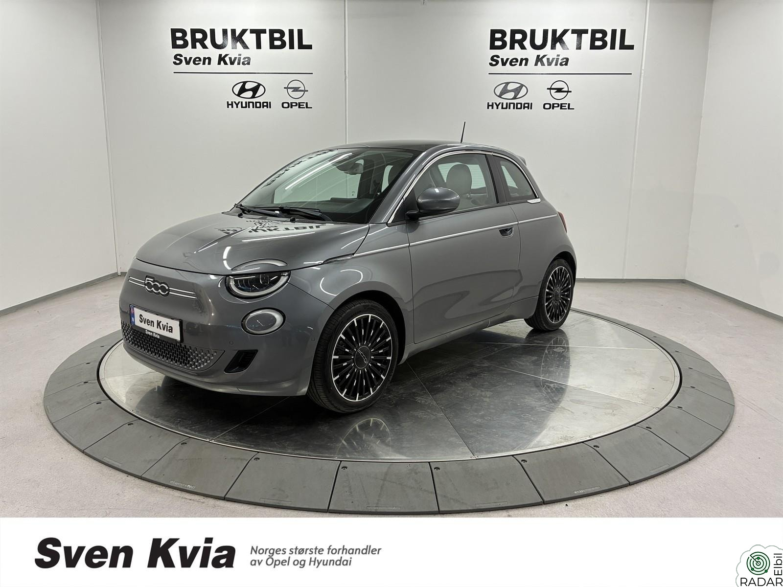 FIAT 500 ICON 42KWH SOLTAK SKINN NAVI ACC RYGGEKAMERA CARPLAY
