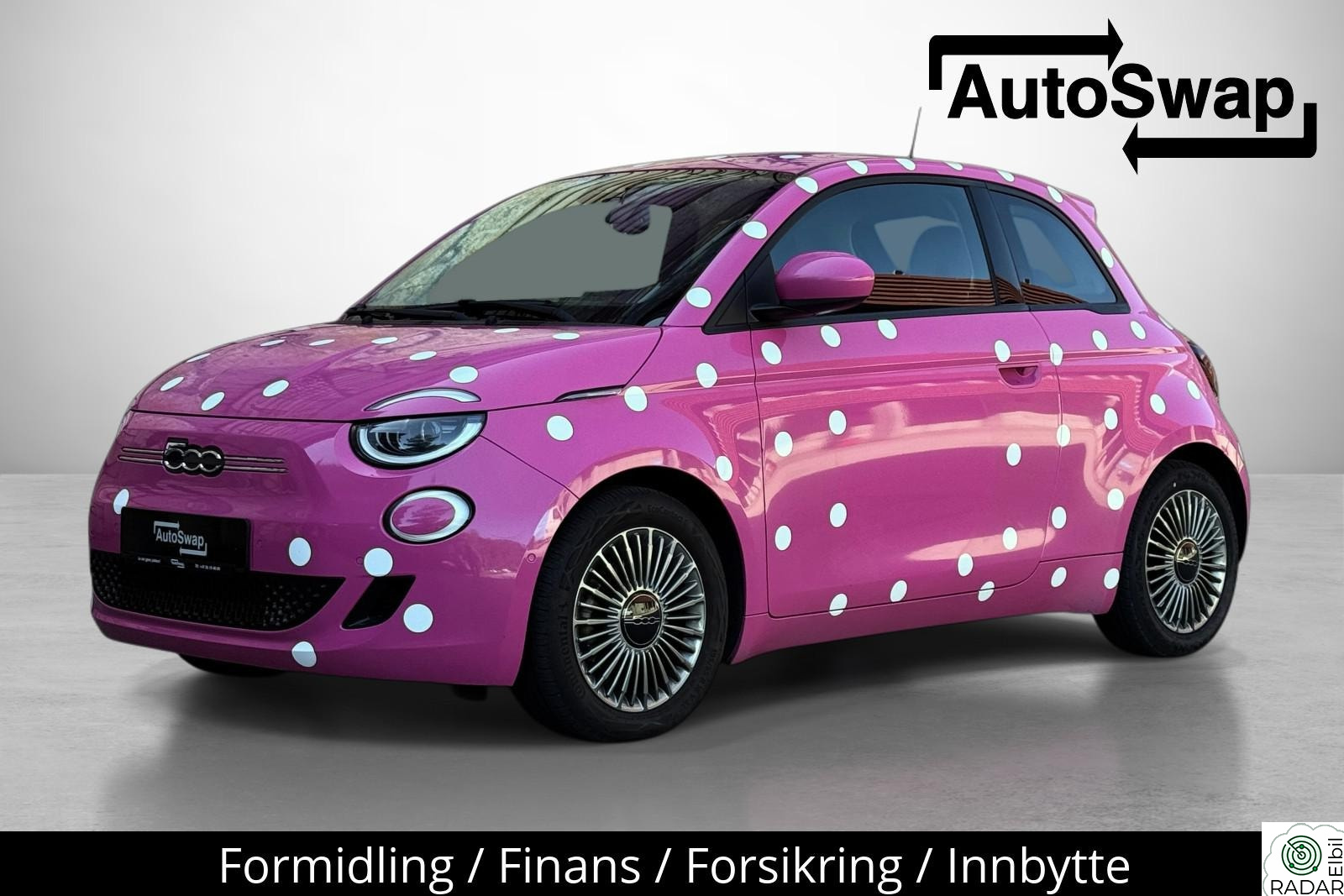 FIAT 500 Icon Norsk/Navi/ACC/Keyless/LED/Nybilgaranti/Folie/S+V