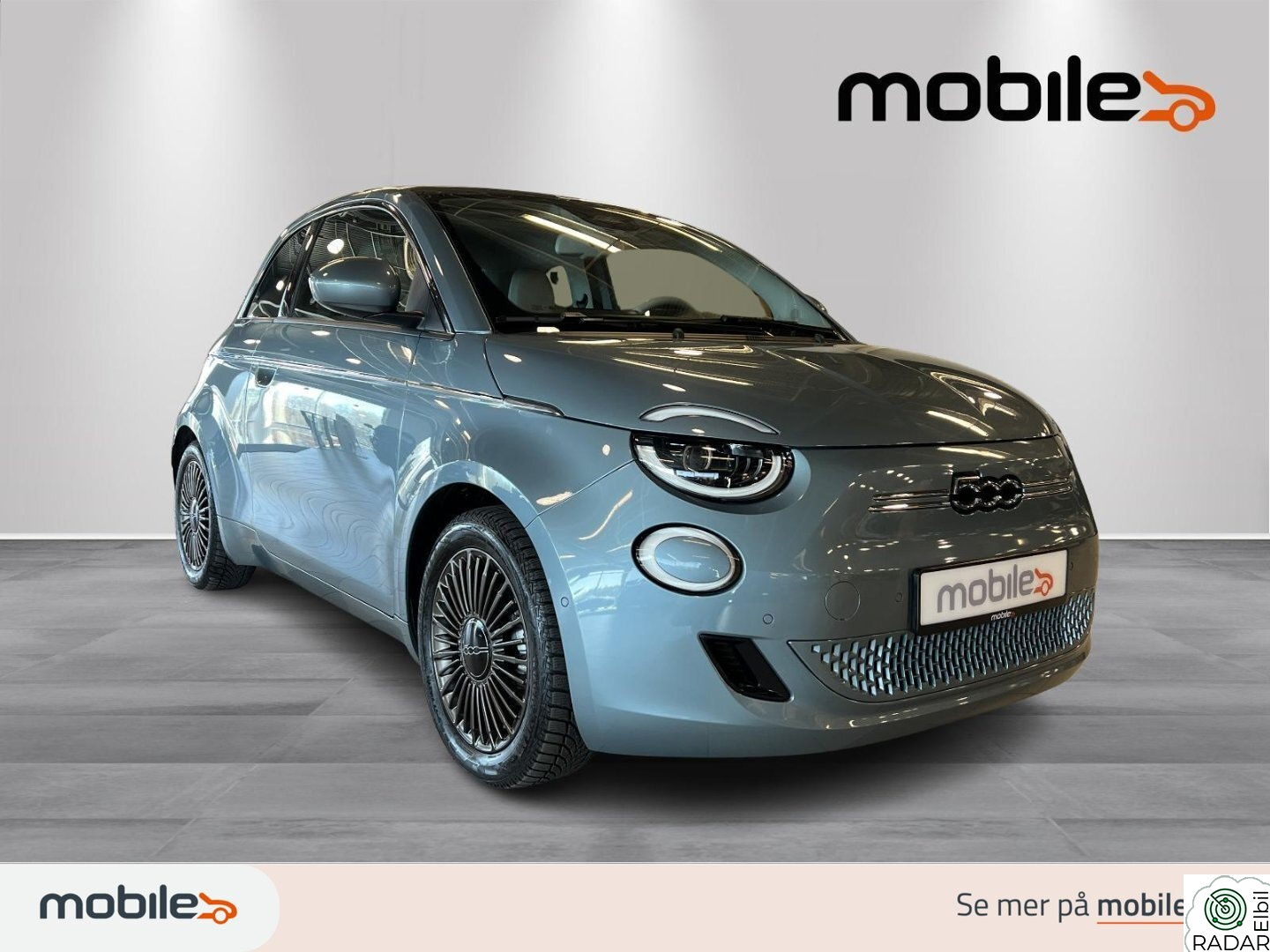 FIAT 500 La Prima | Skinn | Kamera | Soltak | 7 års Garanti