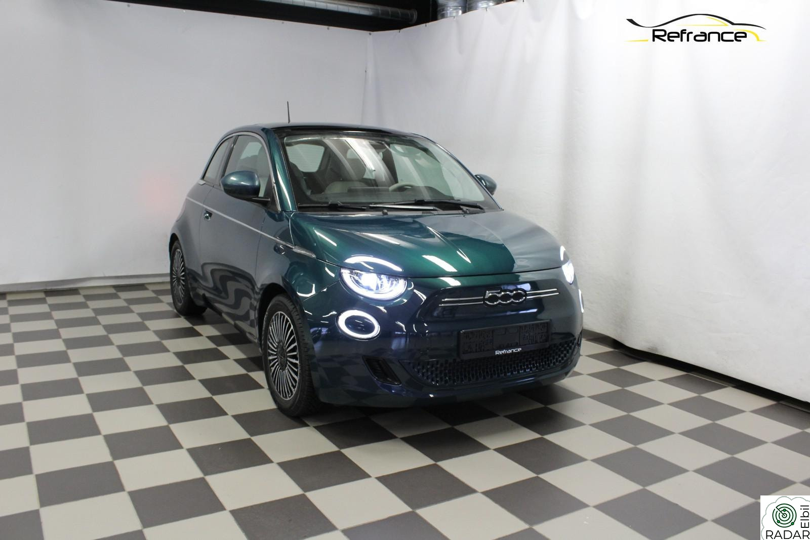 FIAT 500 La Prima toppmodell kun 18000 km