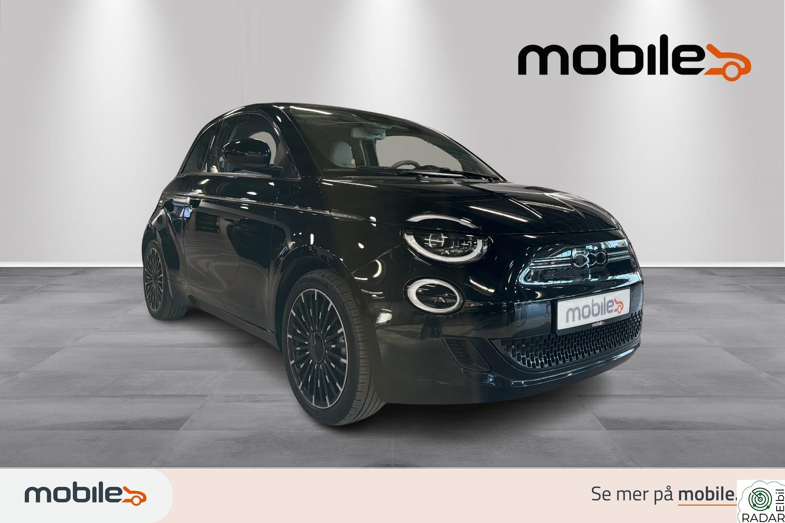 FIAT 500 La Prima | Toppmodell | norsk | CarPlay | Glasstak