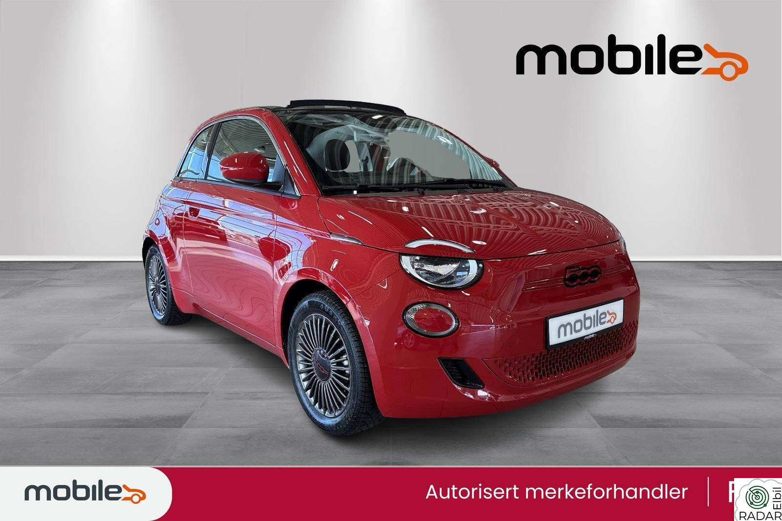 FIAT 500 RED Kabriolet
