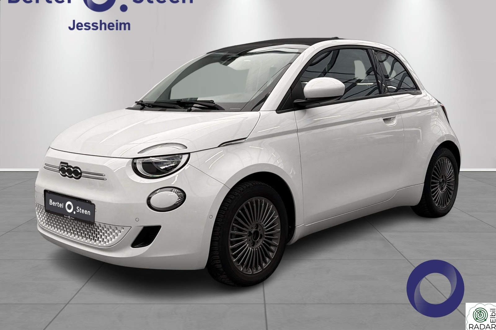 FIAT 500 Cabrio , Apple carplay,Godt utstyrt!