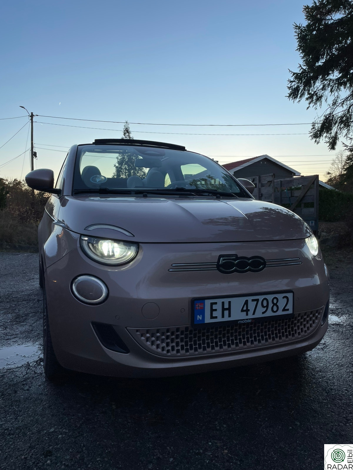 FIAT 500 La Prima - Superkul og gøyal cabriolet!