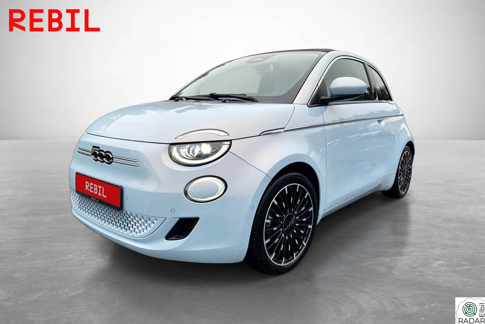 FIAT 500 La Prima, Cab, Adaptiv Cruise Kontroll, Ryggekamera, Au