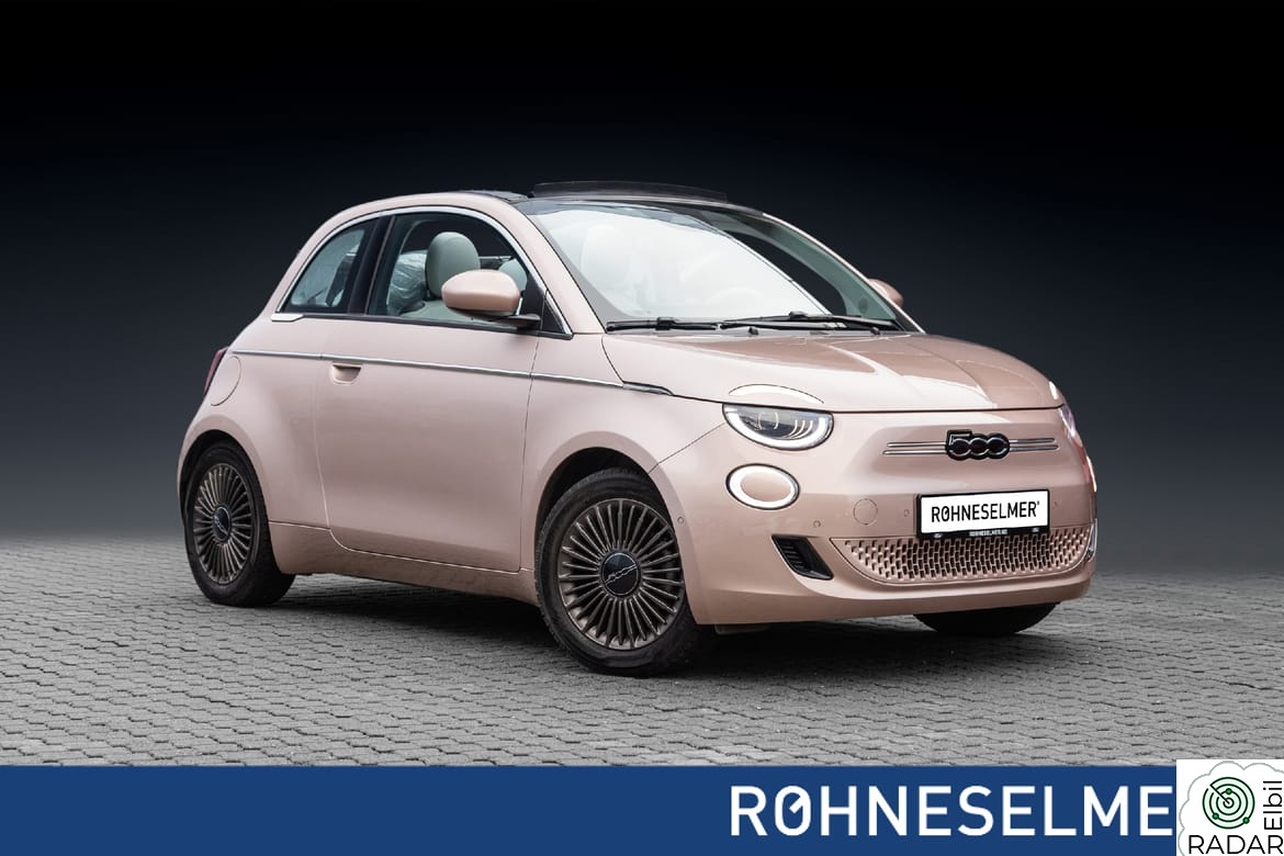FIAT 500 La Prima Cabrio | Elektrisk cab | Toppmodell | LED