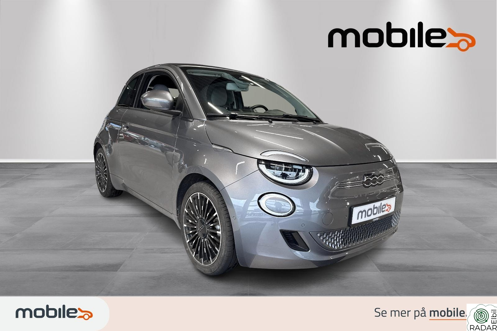 FIAT 500 Icon Kabriolet, lav km, resterende nybil garanti