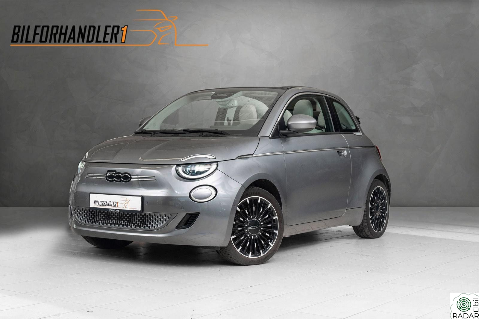 FIAT 500 La Prima Cabriolet Navigasjon/CarPlay/Kamera