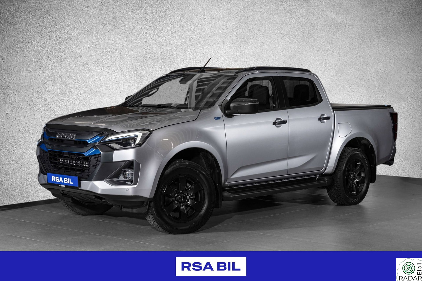 ISUZU D-MAX EV 4x4, 5-seter Personbil, hengerfeste.