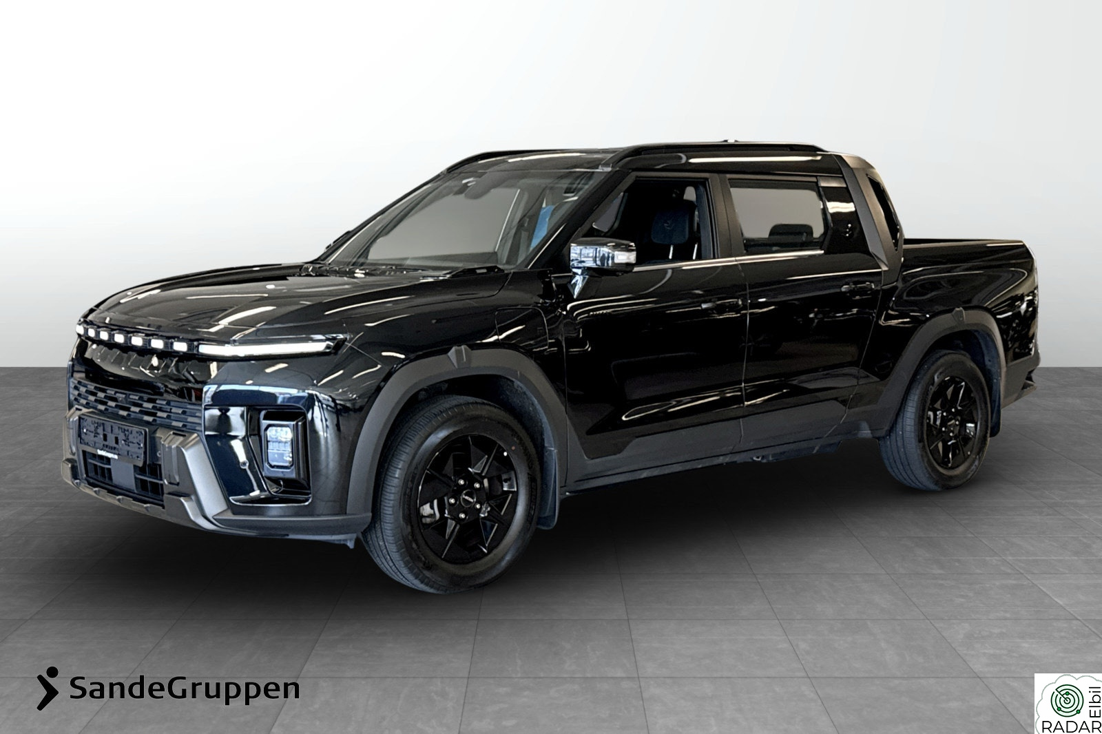 KG MOBILITY MUSSO EV Black Edge /10 ÅR BATTERIGARANTI/5 SETER/ L-KLAR/