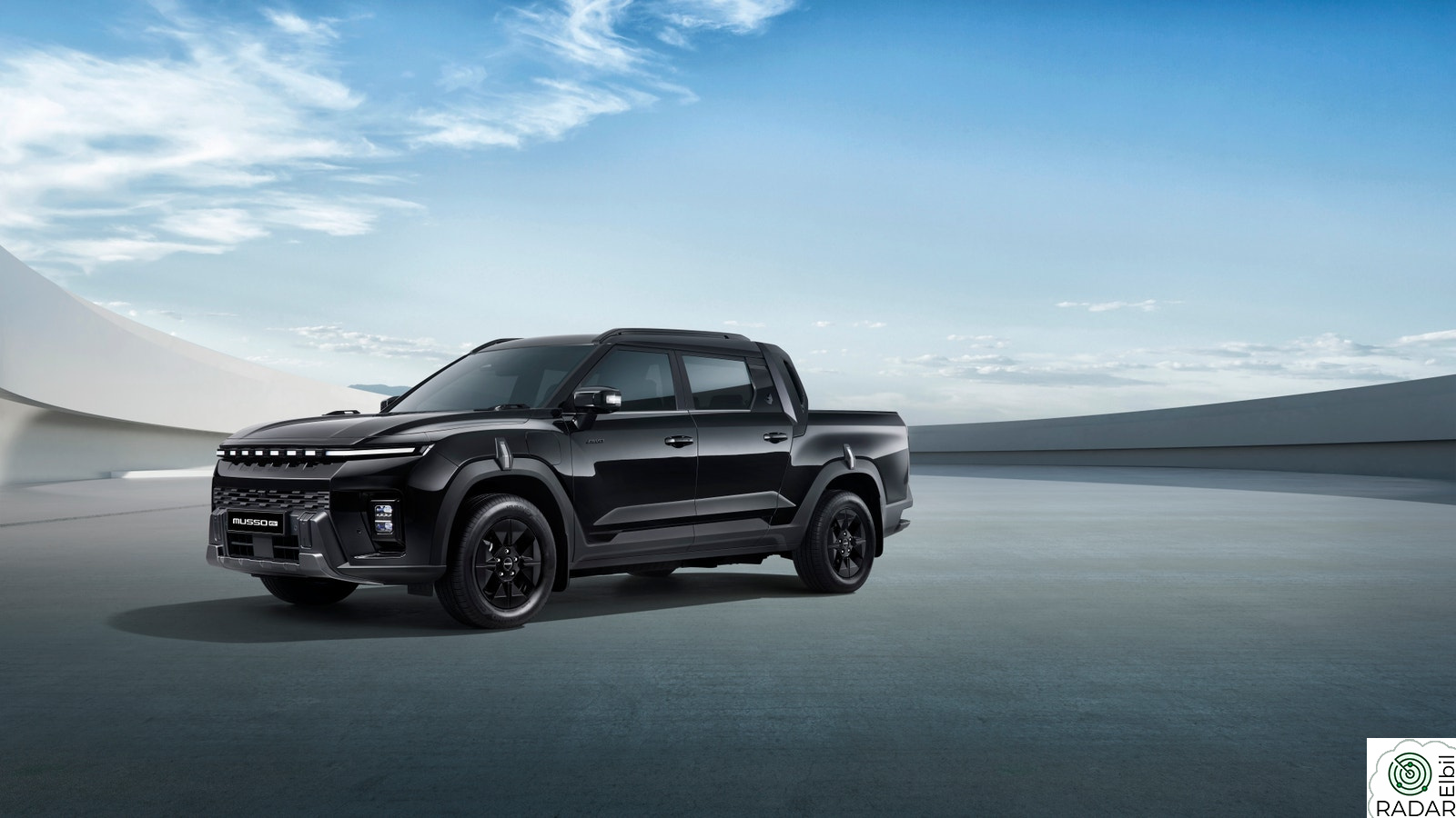 KG MOBILITY MUSSO EV Black Edge//5seter//4x4//2300kg hengervekt//80,6 kWh