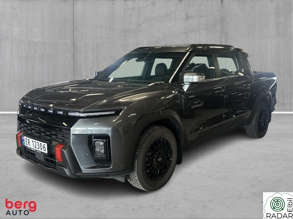 KG MOBILITY MUSSO EV 5-seter, AWD, Demobil med vinterhjul