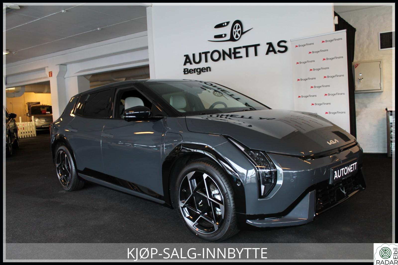 KIA EV4 GT-LINE,81,4KWH,584WLTP,TOPPMODELL,UBRUKT BIL,S/V-HJUL!
