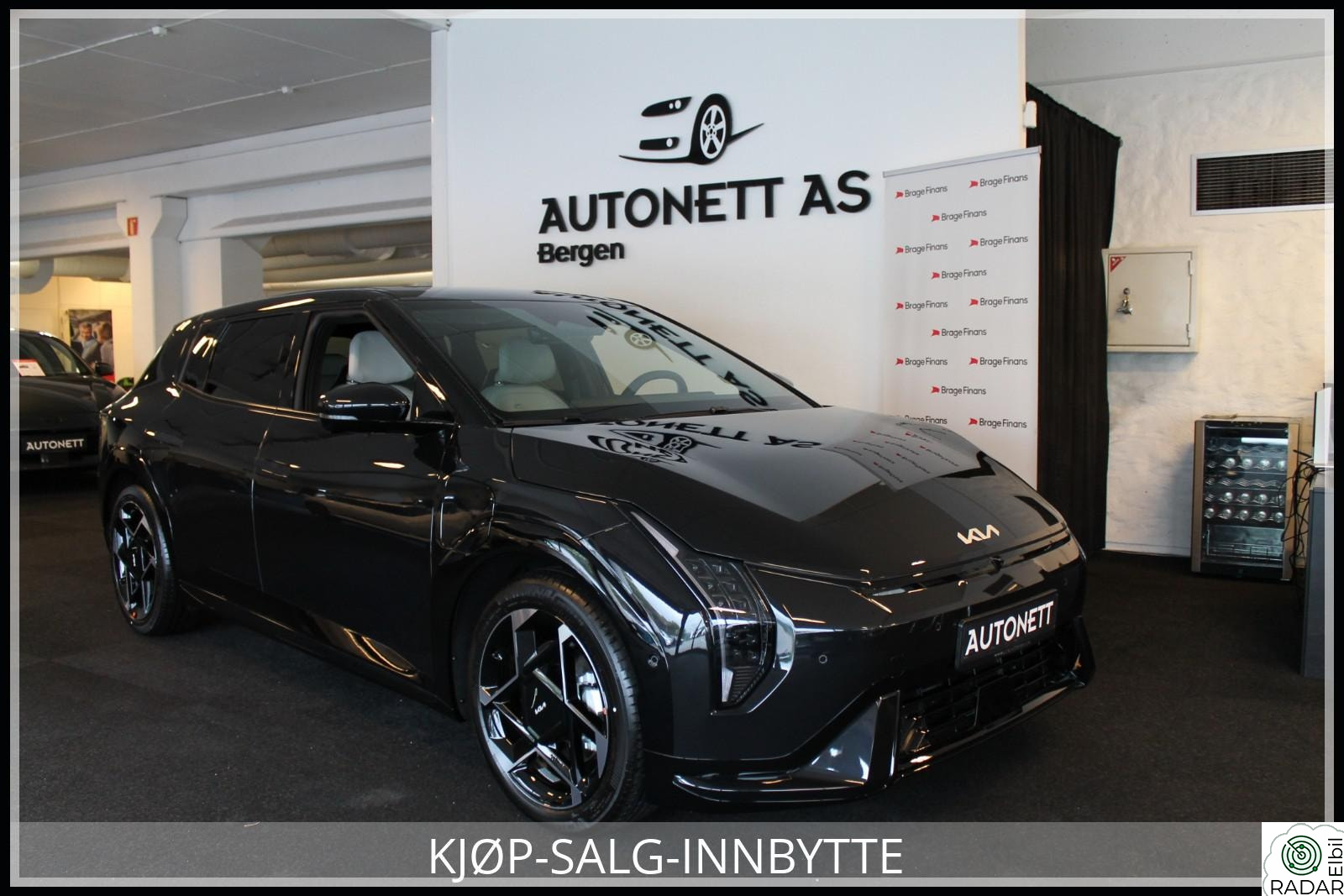 KIA EV4 GT-LINE,81,4KWH,584WLTP,TOPPMODELL,UBRUKT BIL,S/V-HJUL!