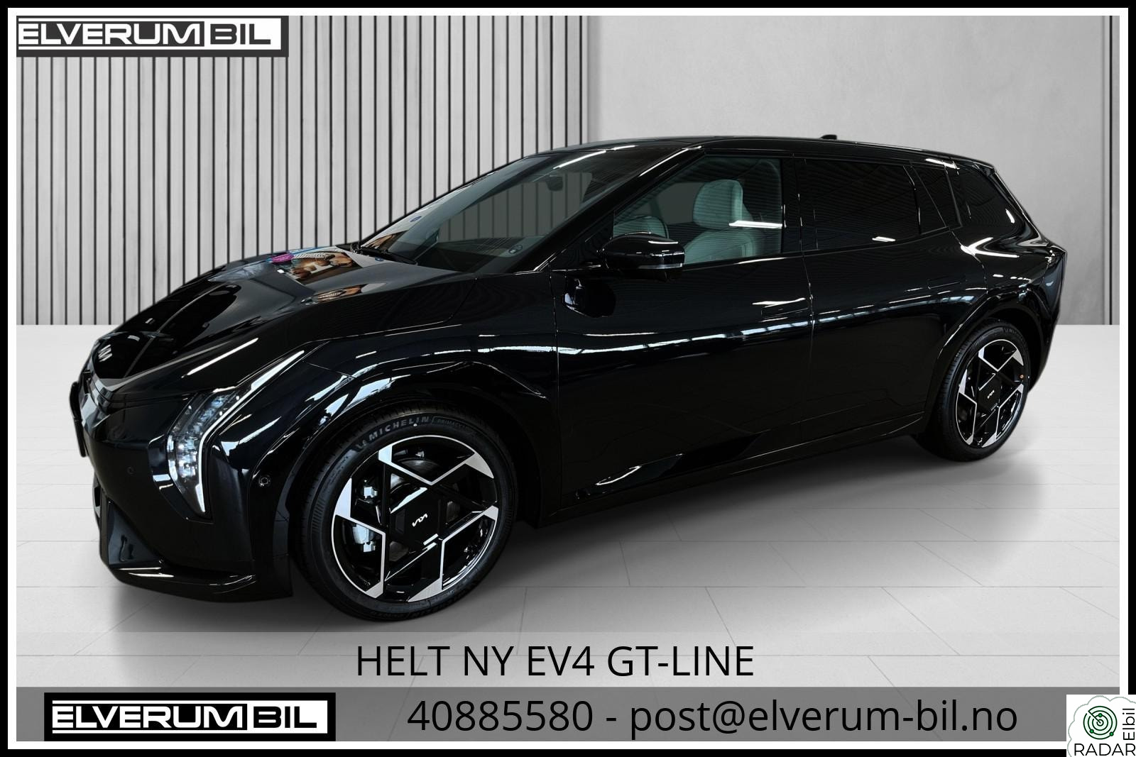 KIA EV4 GT-LINE ,STØRSTE BATTERI 81KWH / Takluke/Harman K/360/+