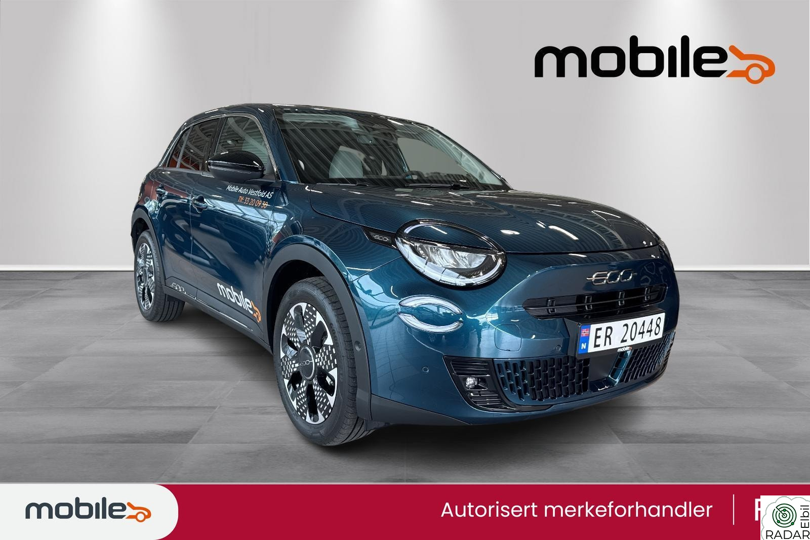 FIAT 600 La Prima 156hk 54KWh (K)