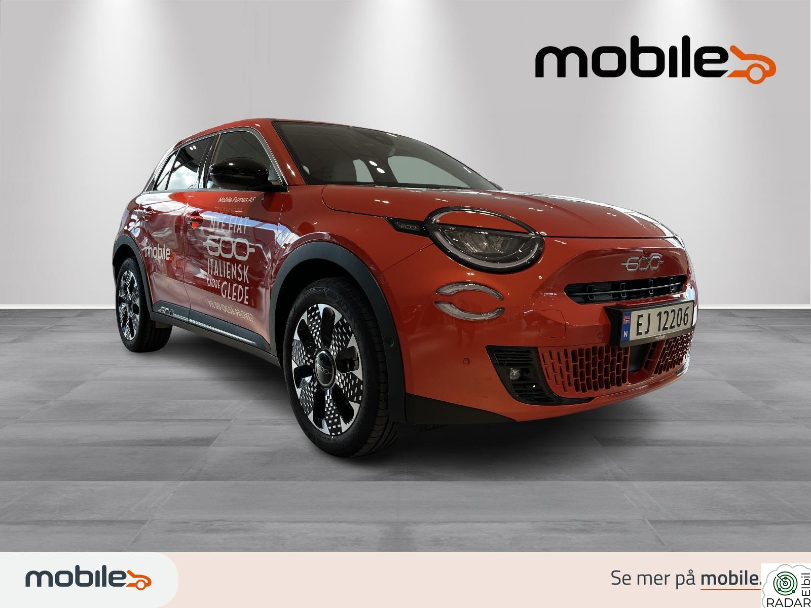FIAT 600 La Prima 156hk 54KWh