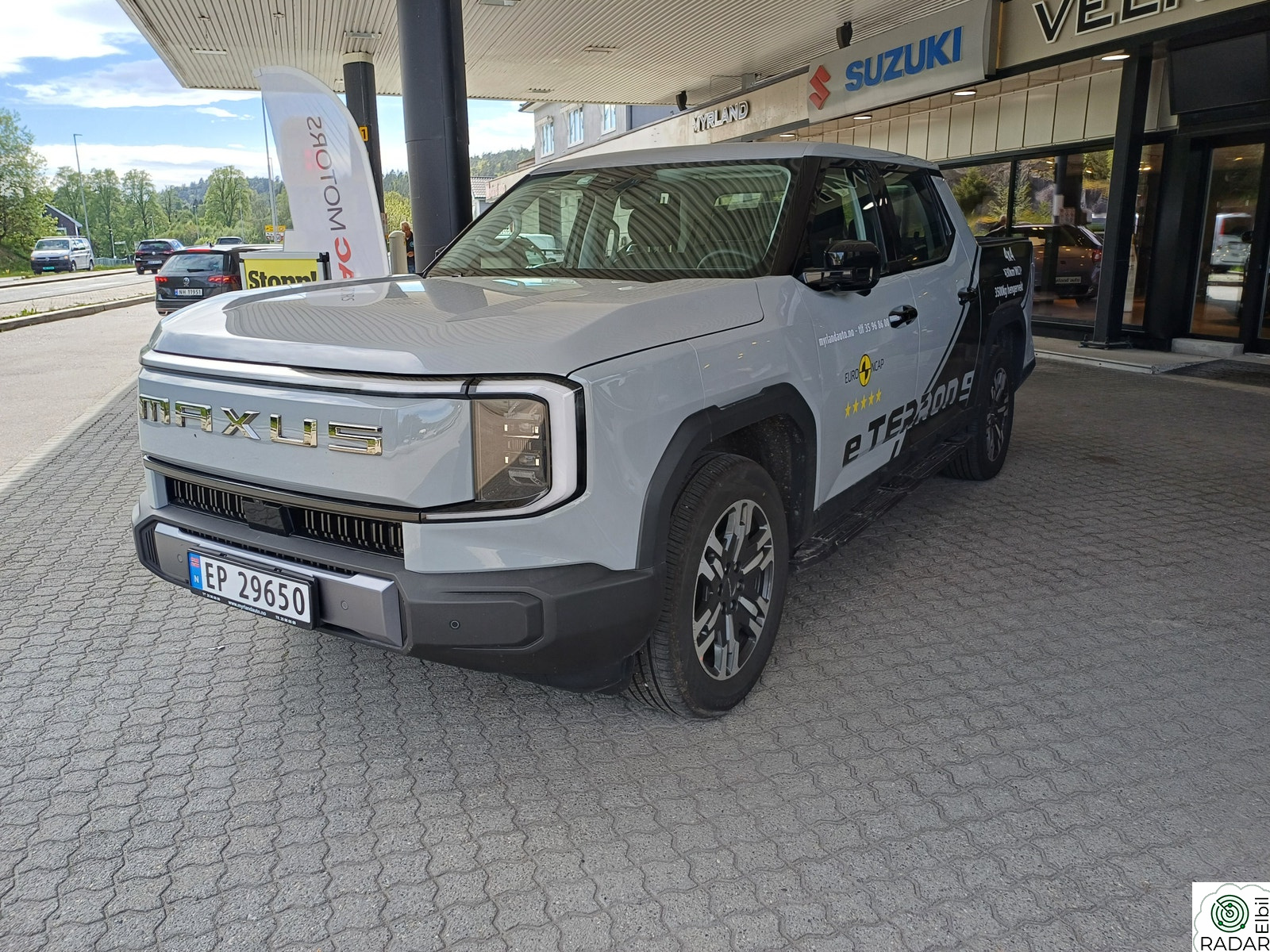 MAXUS eTERRON 9 Luxury 102 kWt 442hk Double Cab