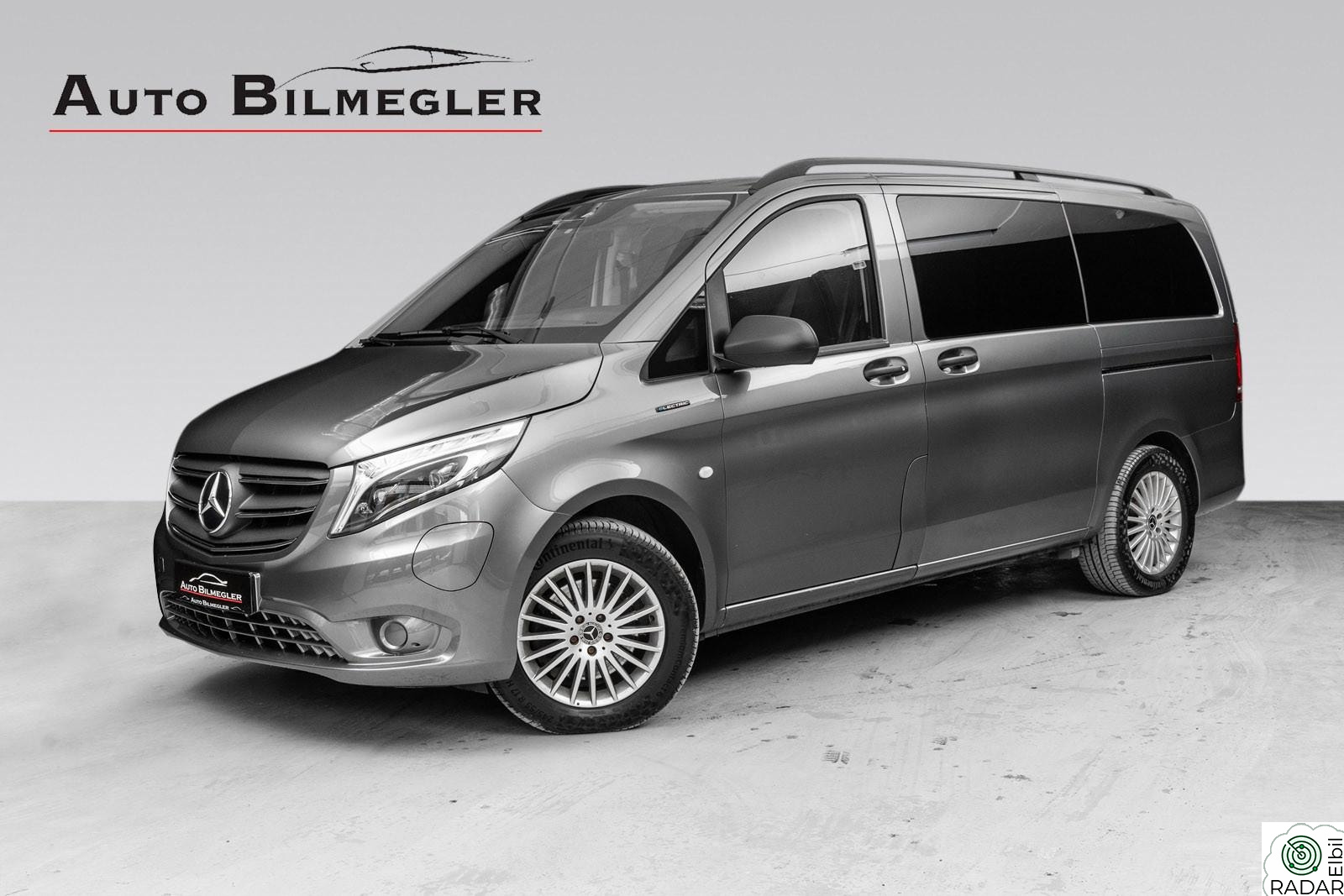 MERCEDES-BENZ eVito Tourer A2 LONG RANGE WEBASTO ACC 2XSKYVEDØRER R.KAM NAVI LED++