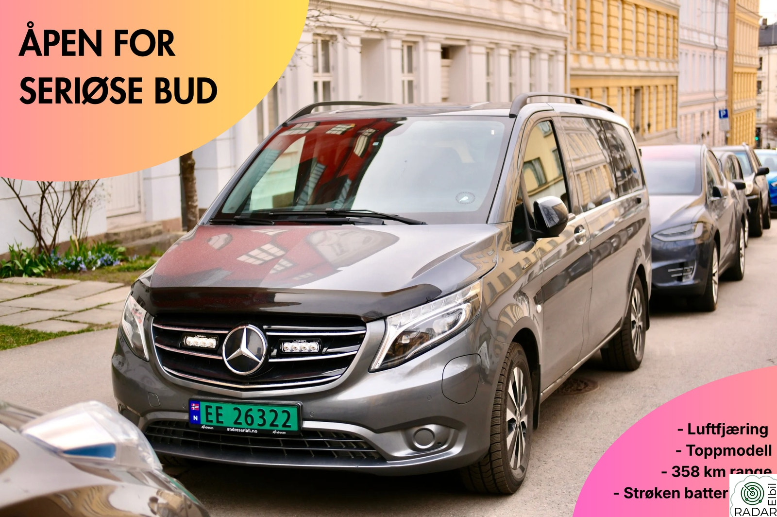 MERCEDES-BENZ eVito Tourer Pro A2 Long Range