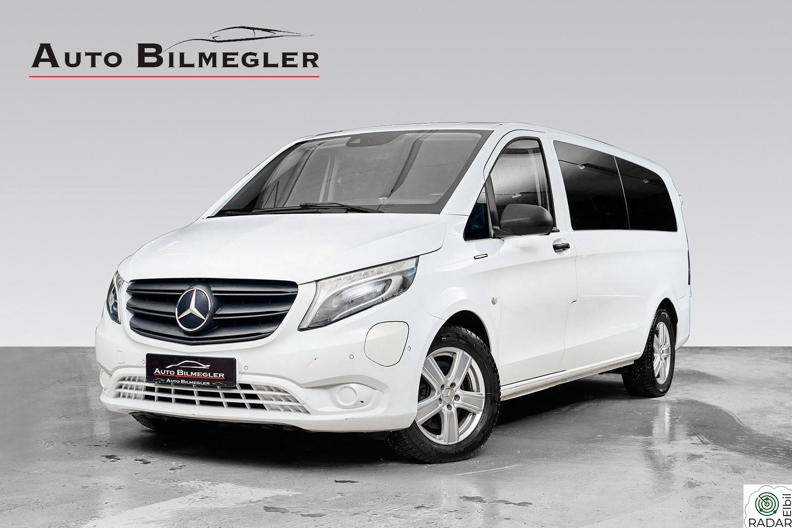 MERCEDES-BENZ EVITO TOURER E-VITO TOURER PRO LANG A3 9-SETER SKINN 355WLTP ILS DAB