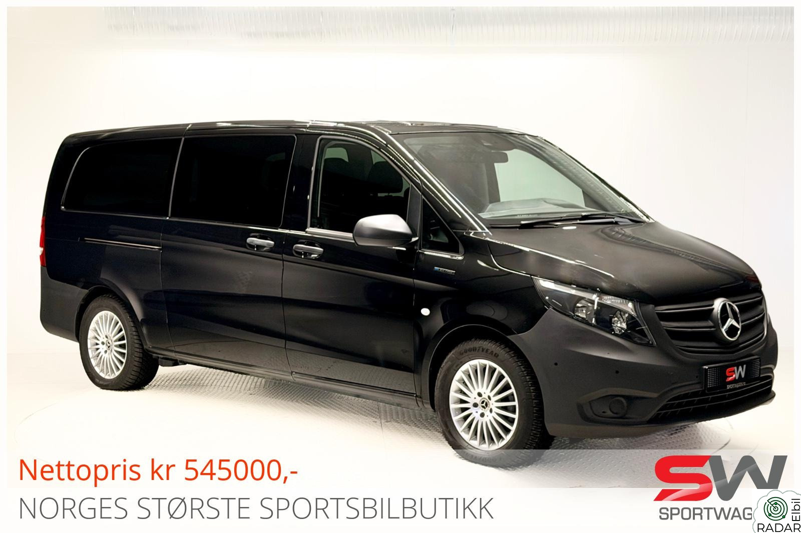 MERCEDES-BENZ eVito Tourer EVito 129 Tourer A3 - Rullestolbil - MOMS