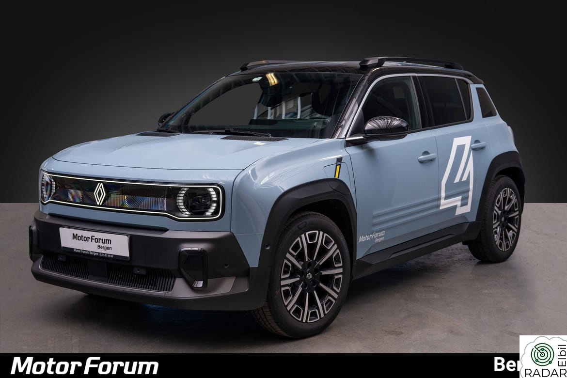 RENAULT 4 E-TECH ELECTRIC Iconic. EL Bakluke, assistpakke, Harman Kardon.