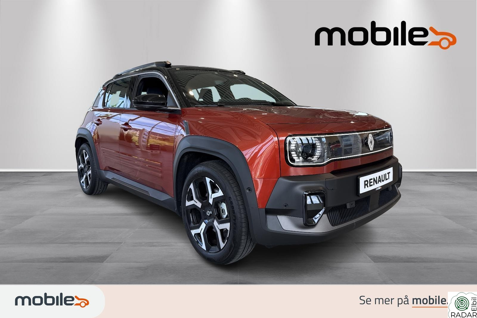 RENAULT 4 E-TECH ELECTRIC 2026 modell Tekno 52kWh 150hk demobil kun 1642 km