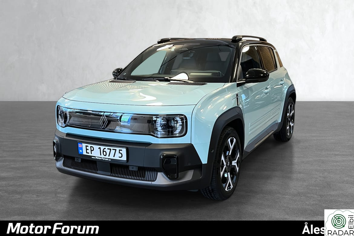 RENAULT 4 E-TECH ELECTRIC -TECHNO-420L BAGASJEROM-KNALLTØFF FARGE KOMBINASJON-