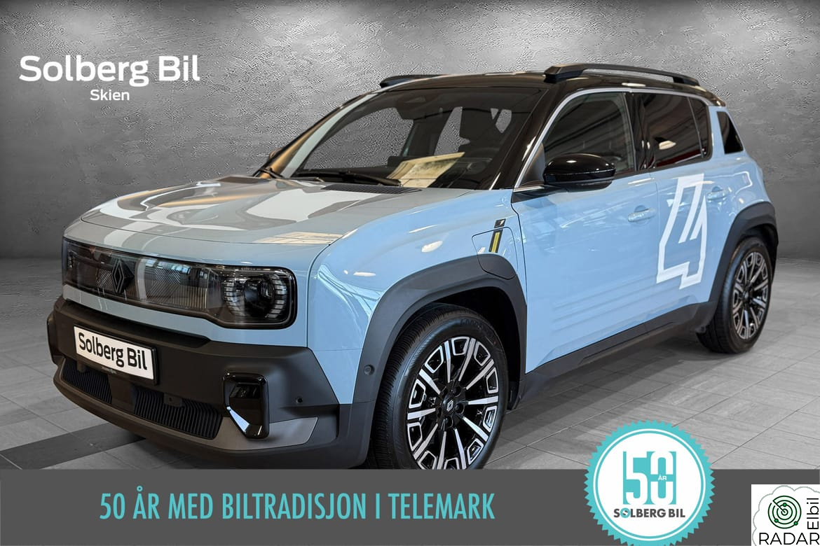 RENAULT 4 E-TECH ELECTRIC ICONIC/ KAMERA/ 400WLTP/ OPPV.RATT