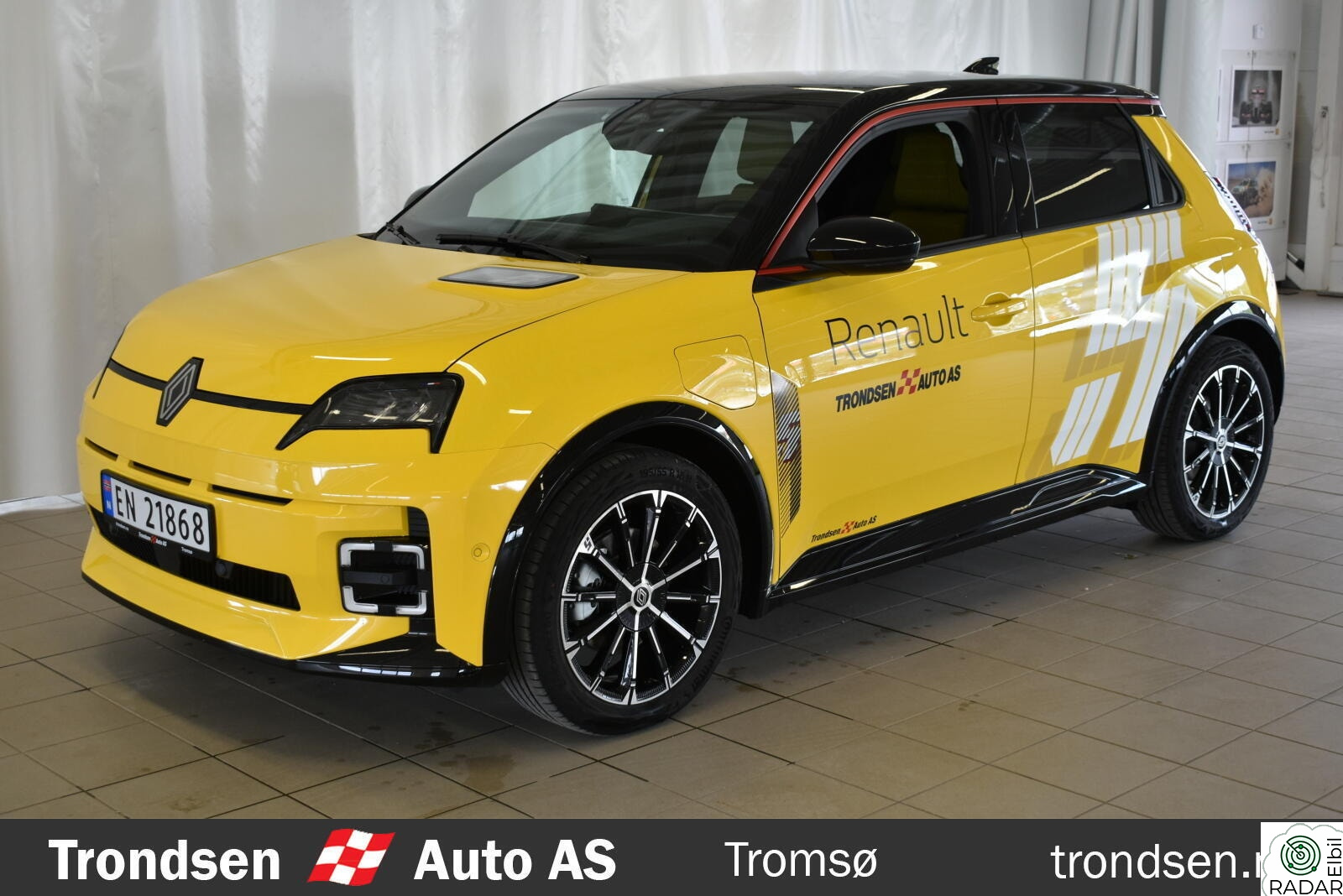 RENAULT 5 E-TECH ELECTRIC Icon five 52kWh 150hk , Harman Kardon, 2 sett hjul++