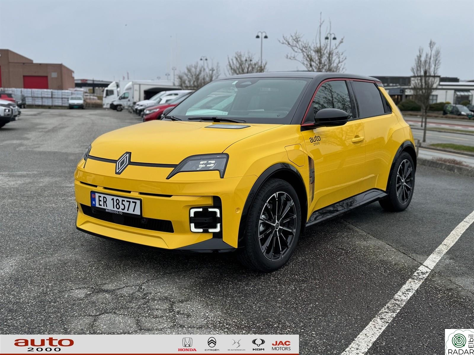 RENAULT 5 E-TECH ELECTRIC 150 hk ICONIC FIVE TOPPUTSTYRT!