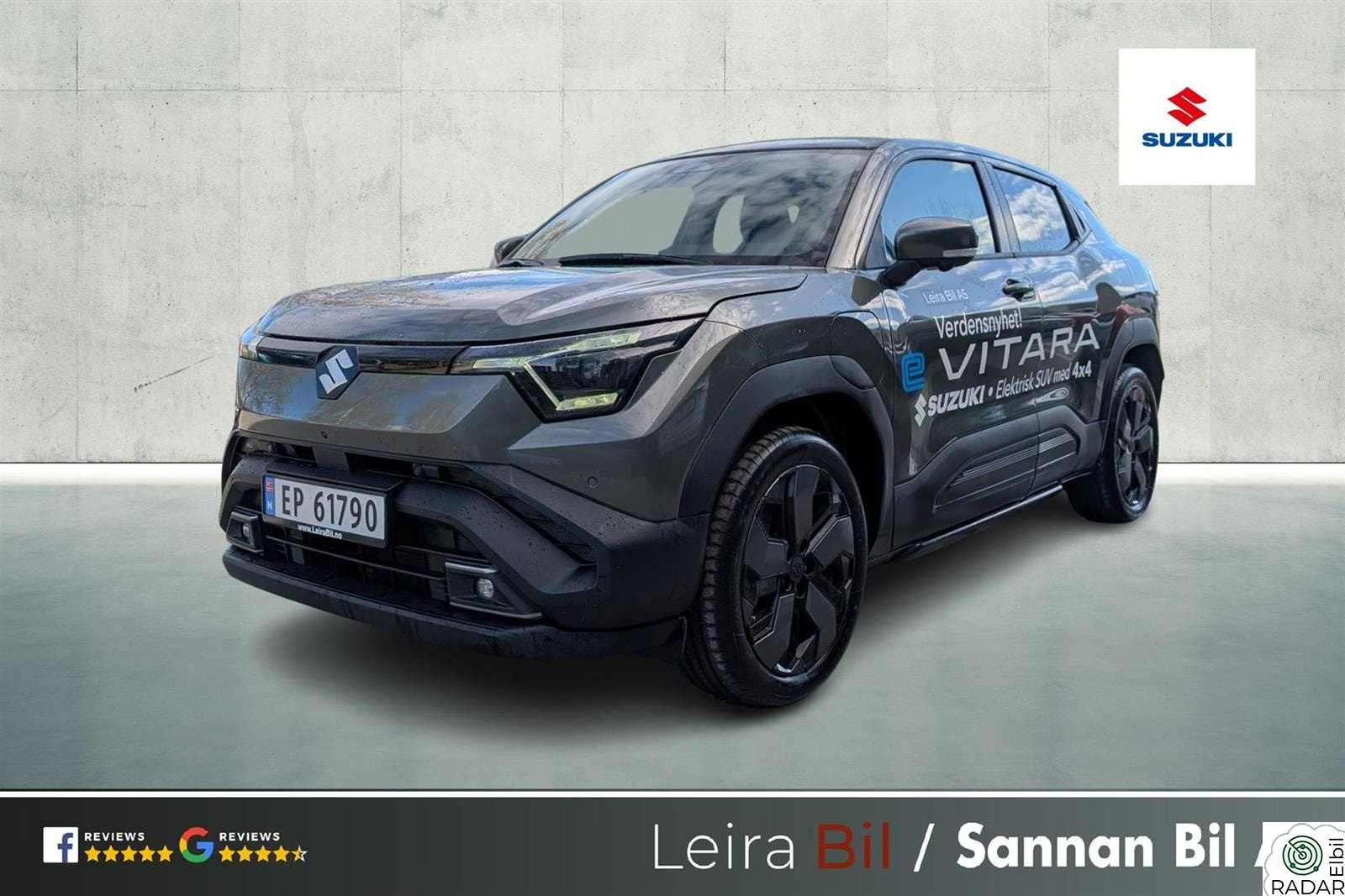 SUZUKI e VITARA 4x4 SnowTrail | TOPPUTGAVE| RASK LEVERING| INK. VINTERH