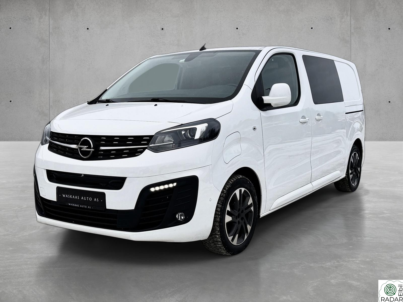 OPEL VIVARO L2 3 Seter 2 skyvedører EV 301km WLTP 75kwh Krok