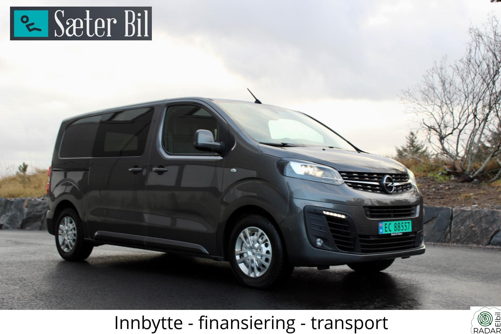 OPEL VIVARO EU 10.2027 - Lang - x2 skyvedør - Apple CarPlay - Krok