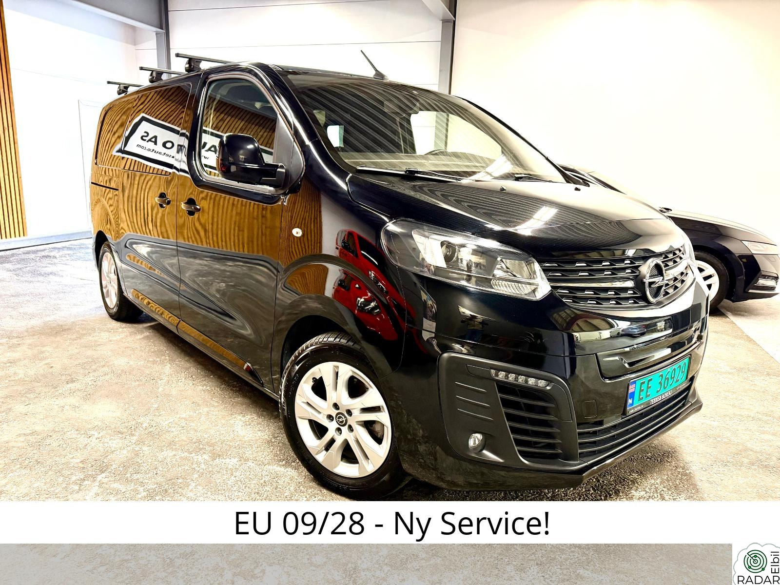OPEL VIVARO E-Elite L2 75kWh/Krok/Innredning/Kamera/Takstativ ++