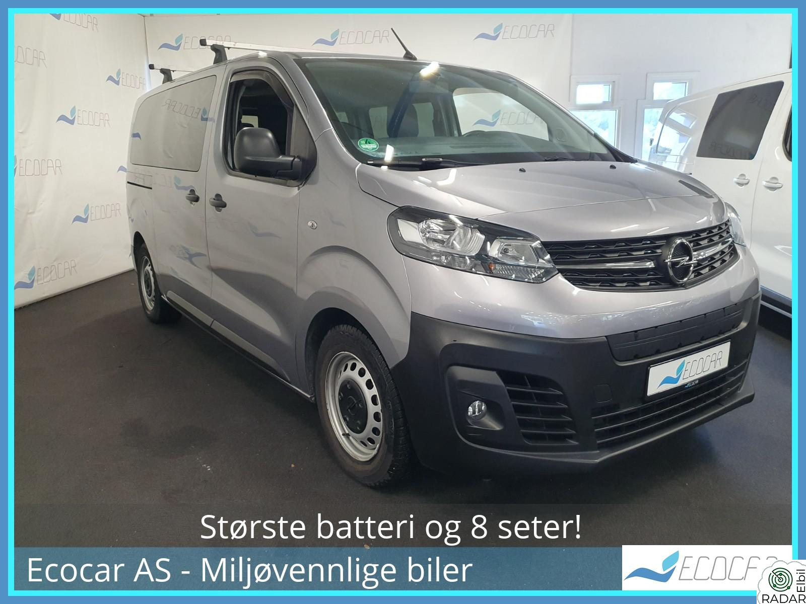 OPEL EXPERT TRAVELLER Life/Expert Traveler/75kwh/8 seter/Stort batteri/
