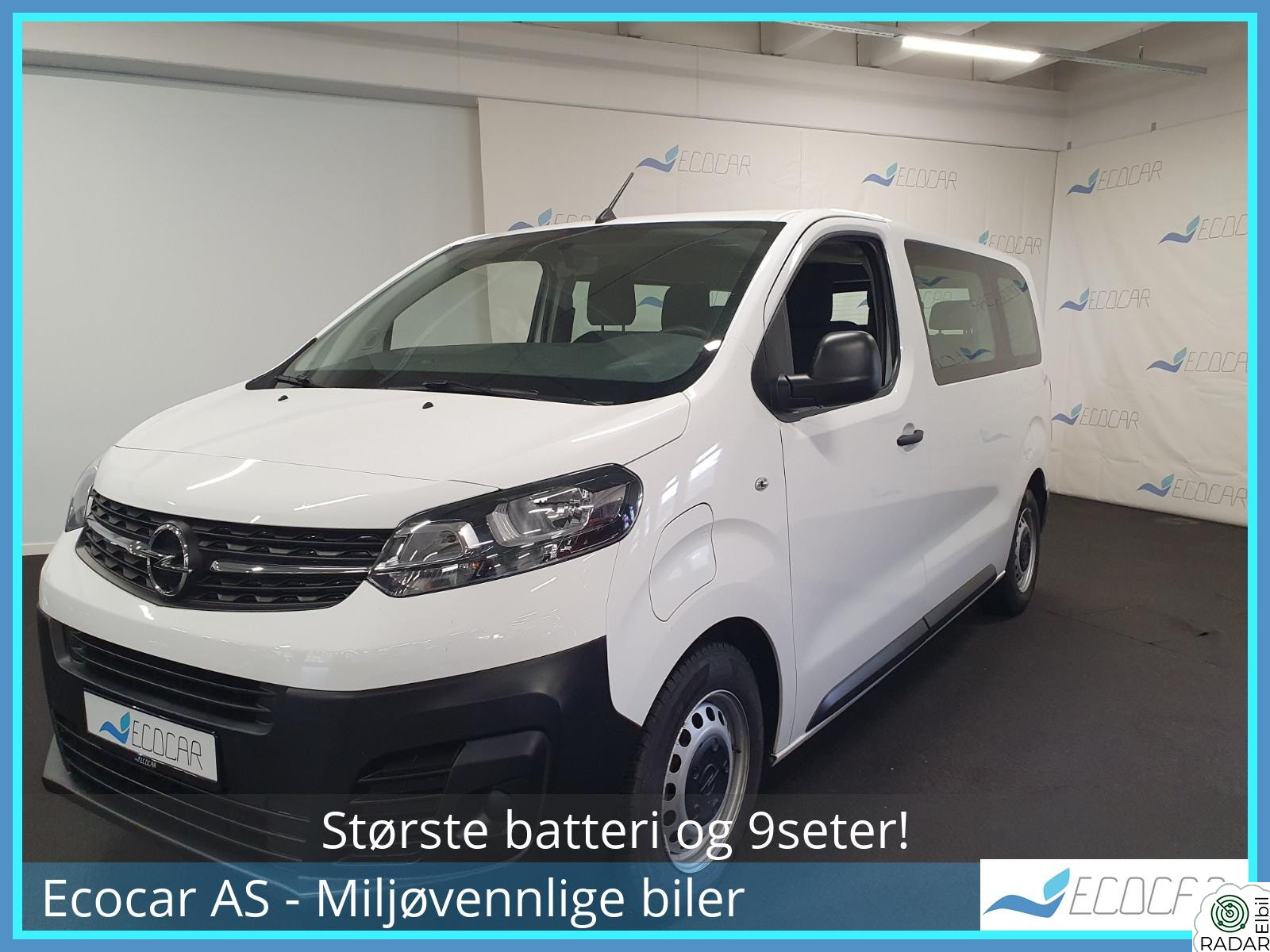 OPEL EXPERT TRAVELLER Life/Vivaro/75kwh/9 seter/Stort batteri/