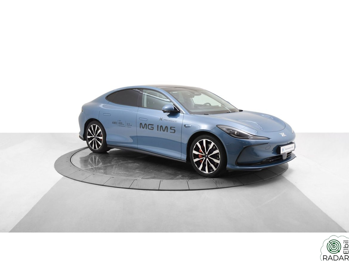 MG IM 5 AWD 751hk-100kWh-800V Lading-4hjulsstyring-575km WLTP