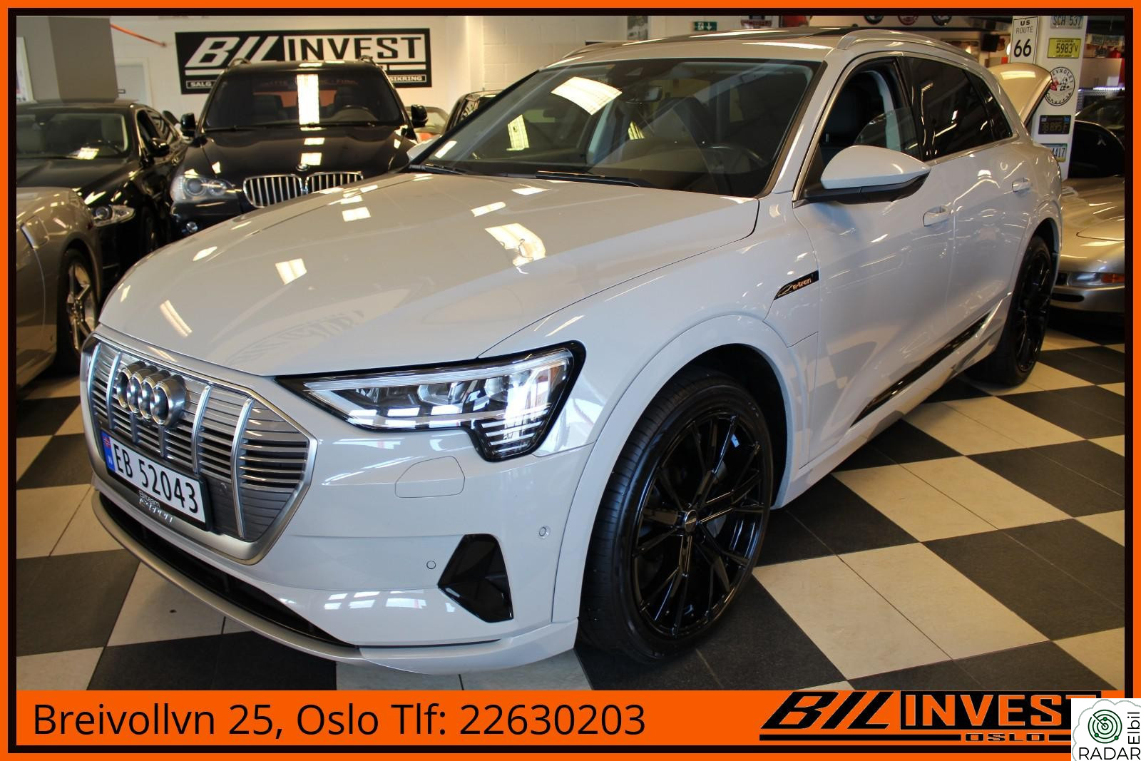 AUDI E-Tron Premium Plus Premium Plus55/Advanced/Luft/Skinn/B&O/Panorama/Carplay