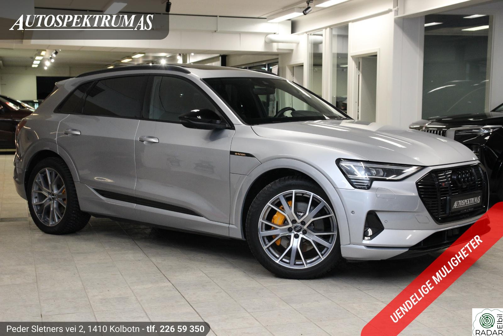 AUDI e-tron 55 S-Line/S-Seter/Pano/Matrix/Bang&Olufsen/Memory/Norsk