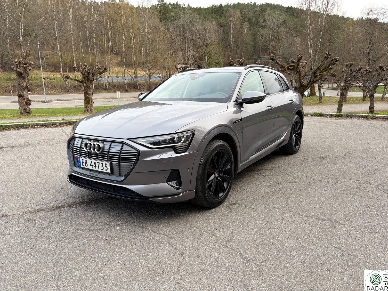 AUDI e-tron 55 55 Advanced Business, skinn, sportsseter, h.feste