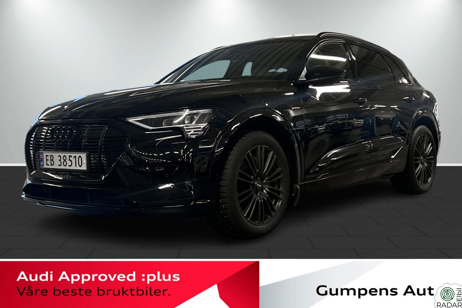 AUDI e-tron 50 50 advanced sport Matrix /21" /Sort taktrekk/360kamera+