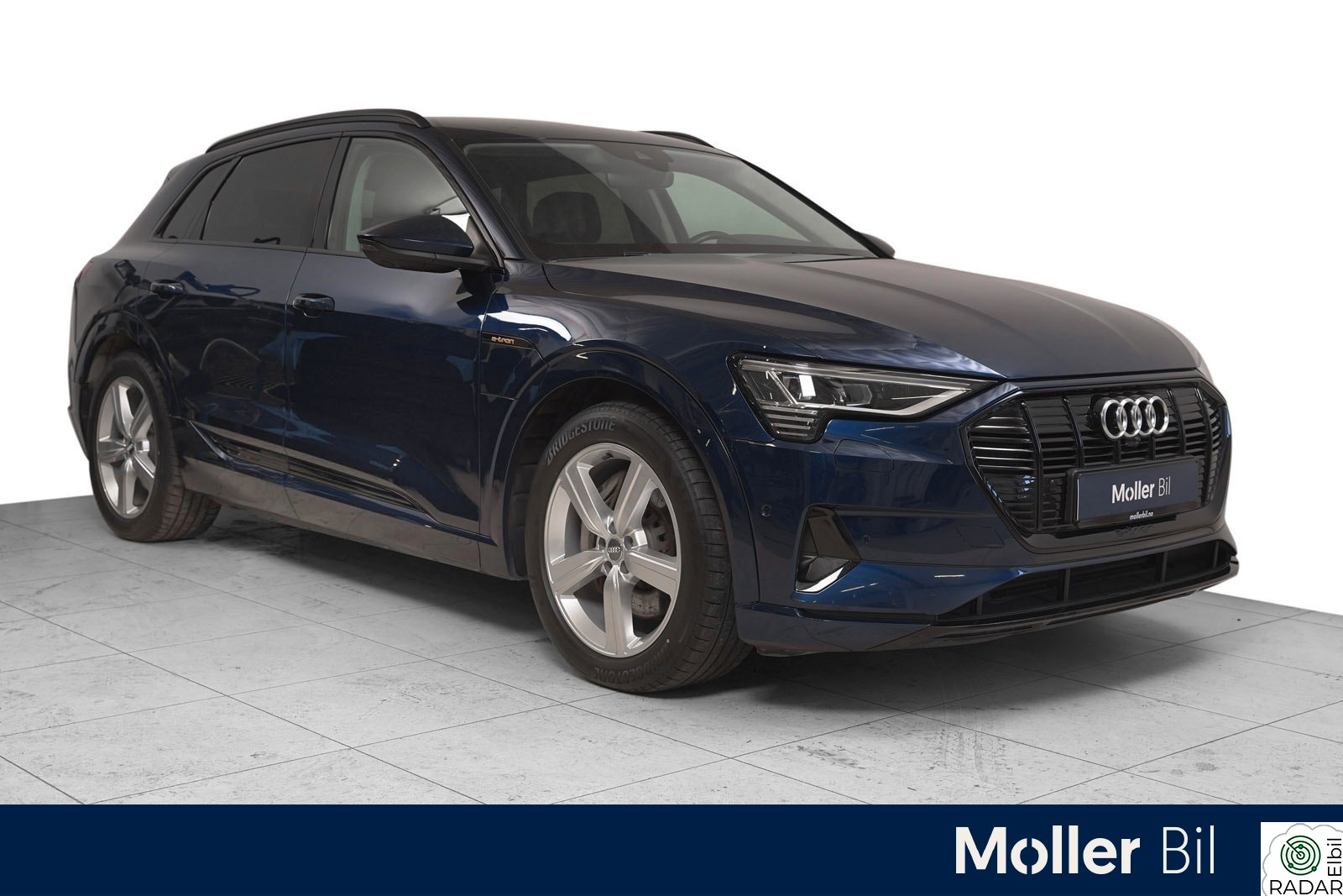 AUDI e-tron 50 50 advanced sport Krok,360,delskinn,sortoptikk,20"sort
