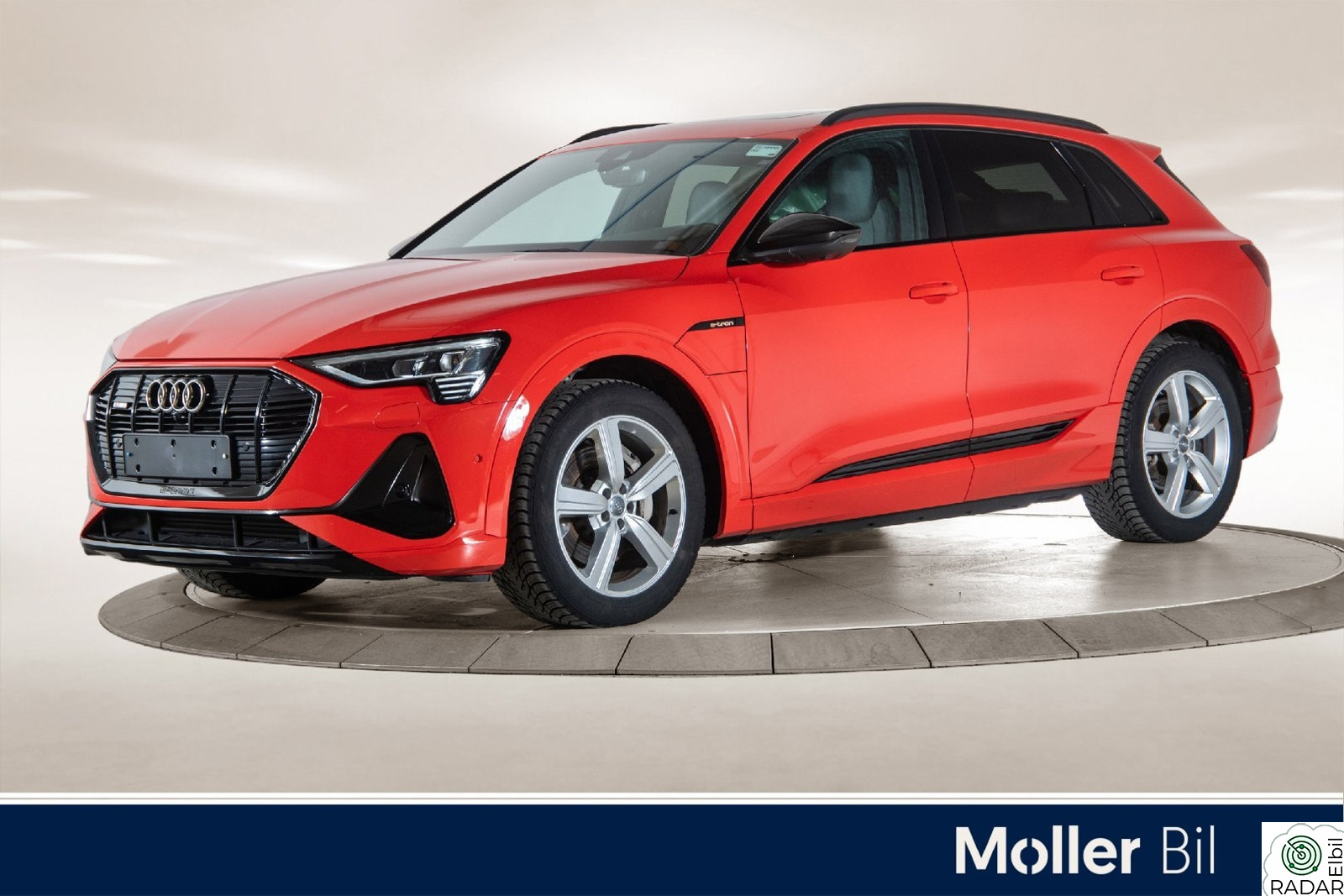AUDI e-tron 55 55 S Line Sport - 360Kam, Pano, Matrix, Skinn, S-seter