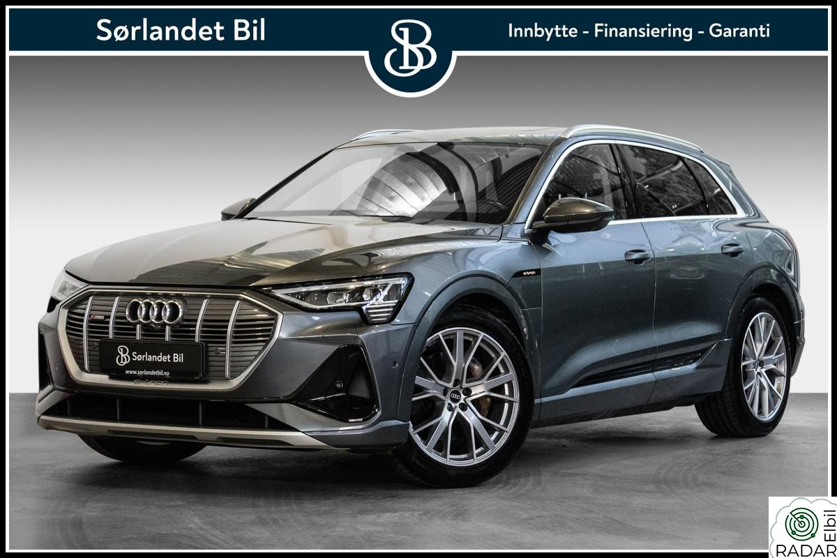 AUDI e-tron 55 55 / S-LINE / EN EIER! / B&O / VALCONA / 360° / MATRIX