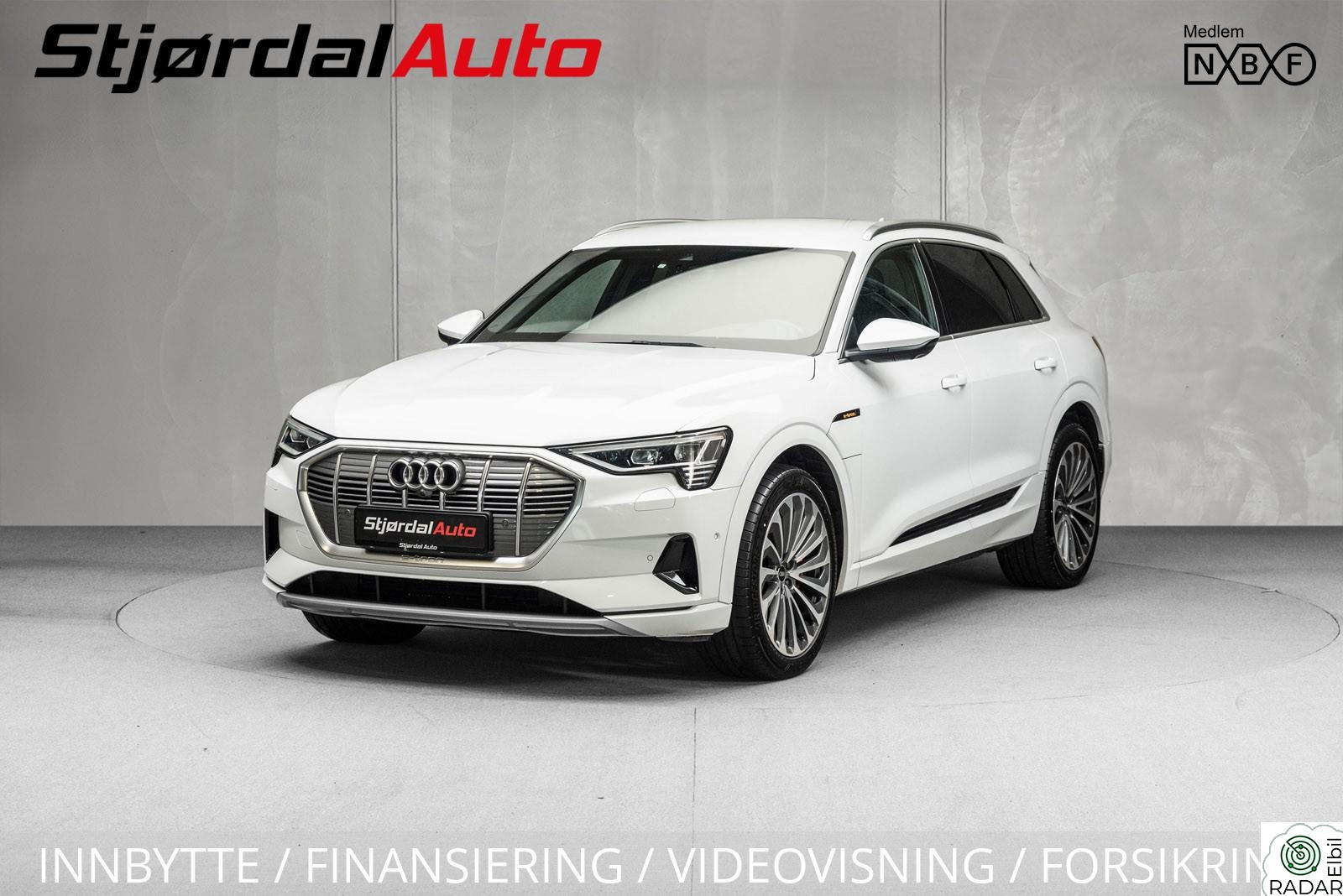 AUDI E TRON 50 50 Advanced Sport NORSKBIL/ACC/B&O/360KAM/KROK