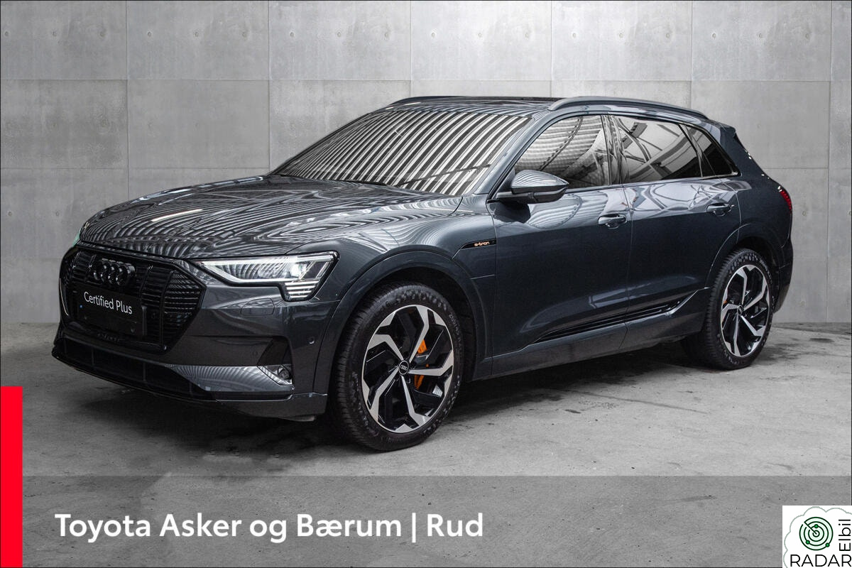 AUDI E TRON 55 55/ BLACK OPTIC/ MATRIX/ ACC/ AMBIENT/ VIRTUAL/ KROK