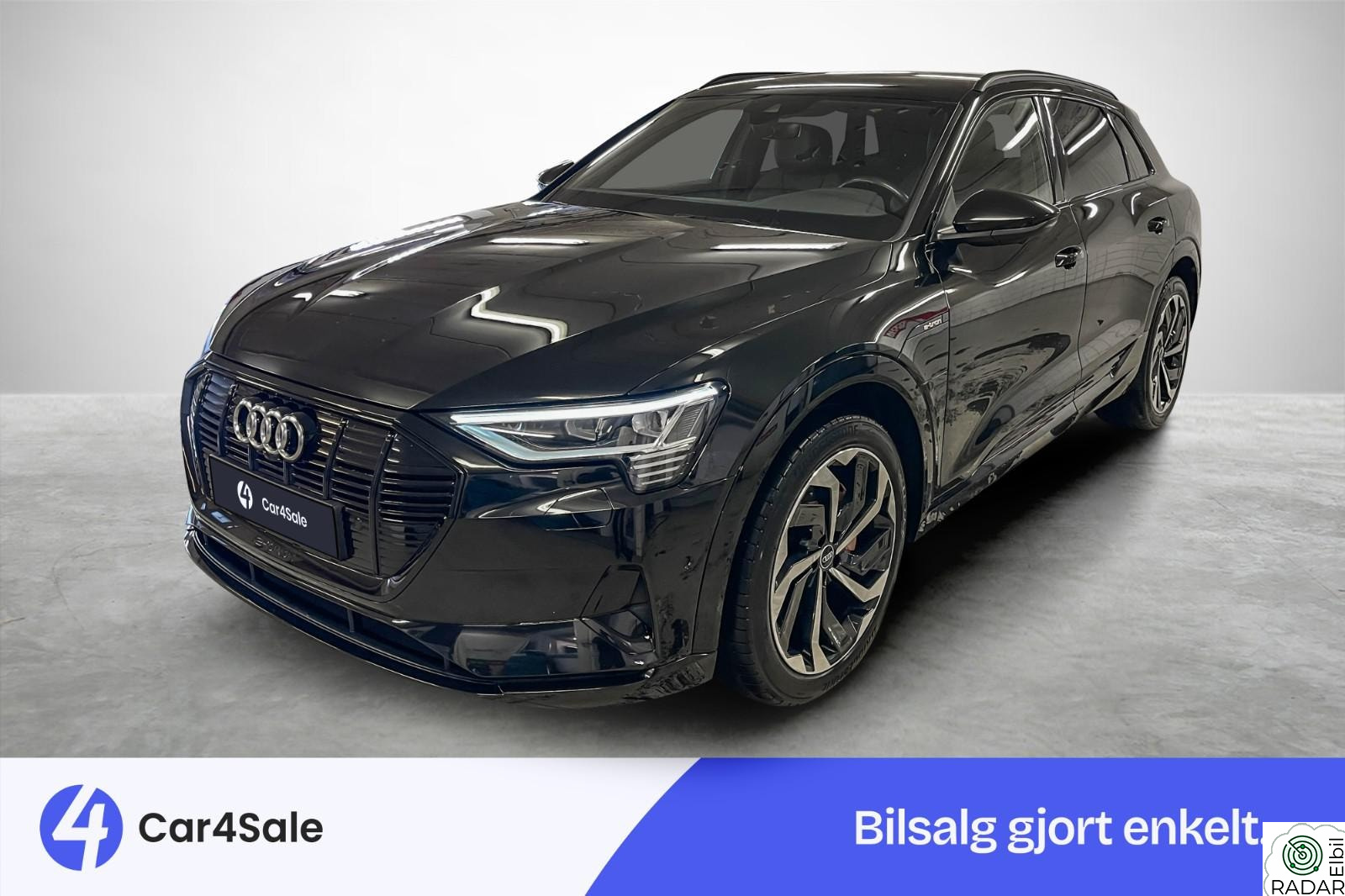 AUDI E TRON 55 55 417km / Lav KM / H.Feste / Skinn/Alcantara / Keyless